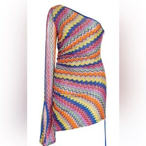 Alexis Devon Oone- Shoulder Mini Dress